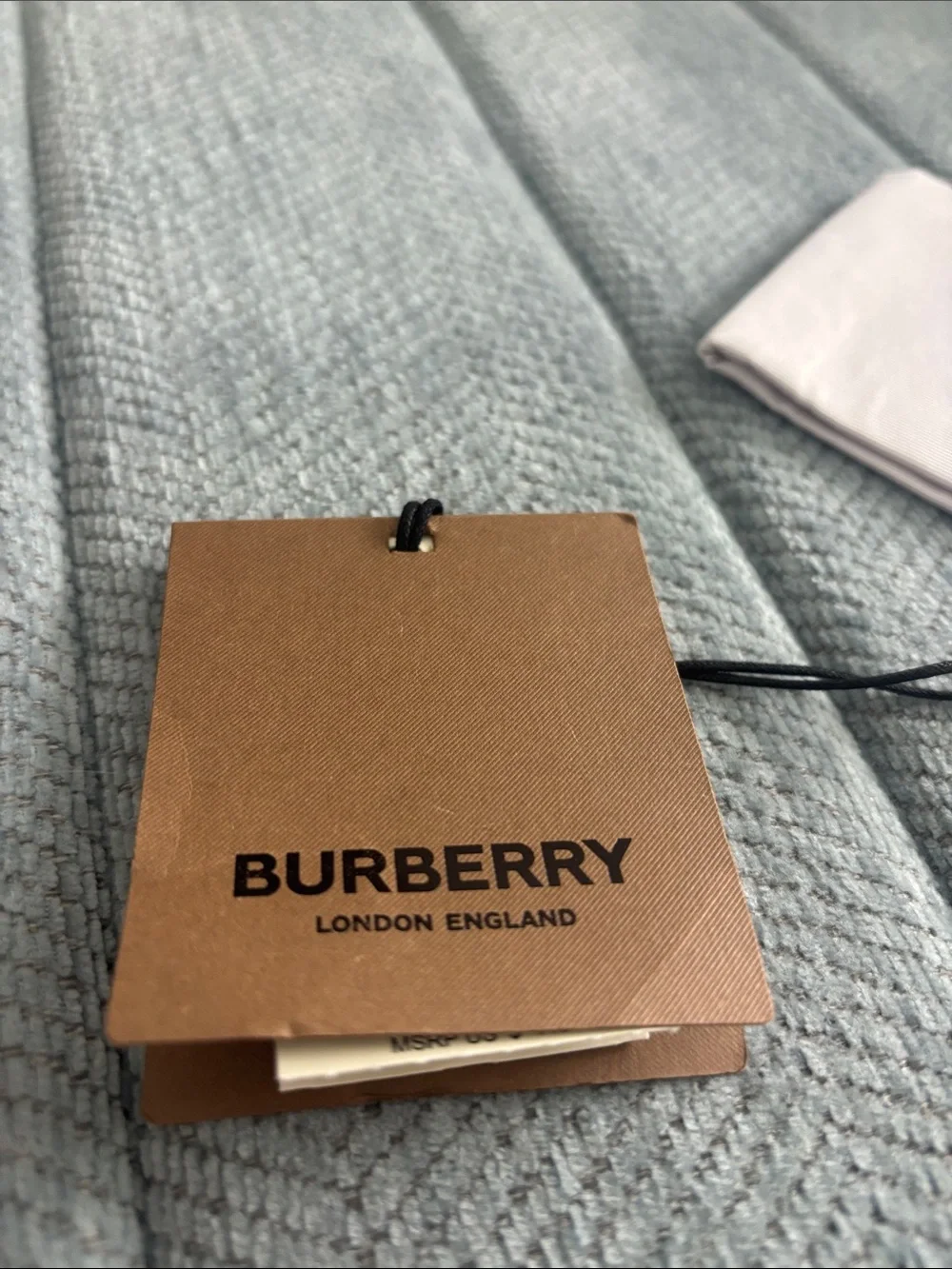 Burberry Men’s Check reversible Canvas Belt in Black and Brown Tones